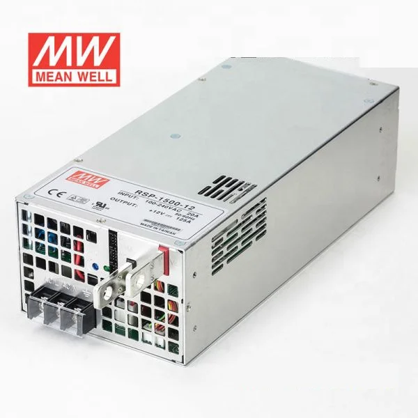 RSP-1500 SERIES  1500W 12V AC-DC SINGLE MEAN WELL parallel PV SWITCHING POWER SUPPLY