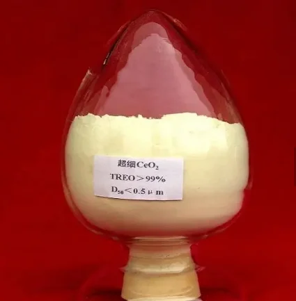 High Quality Cerium Oxide Powder Ceo2 Industrial Tech Grade Factory Supply 1306-38-3 Cerium Oxide ISO Rare Earth Oxide 99%