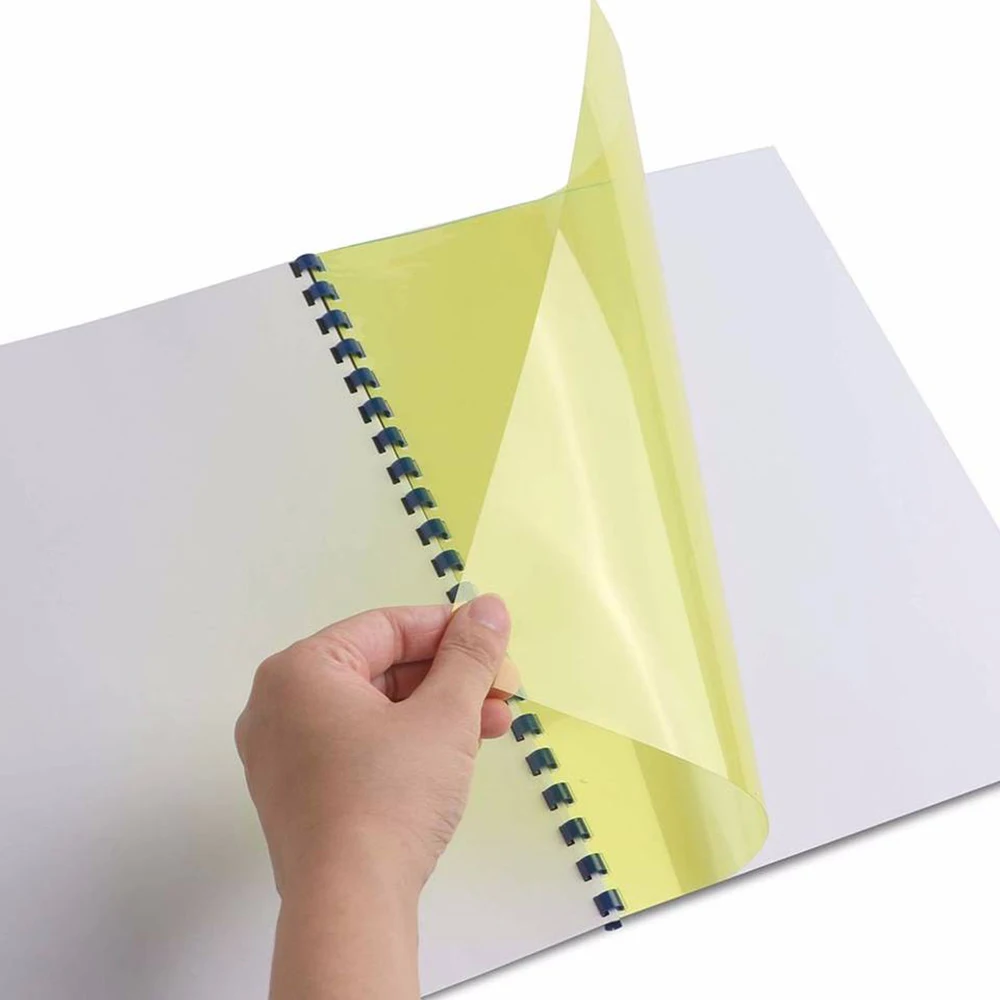 Factory Directly Wholesales All Color PVC PP Book Covers A4/A3 PVC Binding Cover Plastic Sheet Transparent  PVC Sheet 100-500MIC