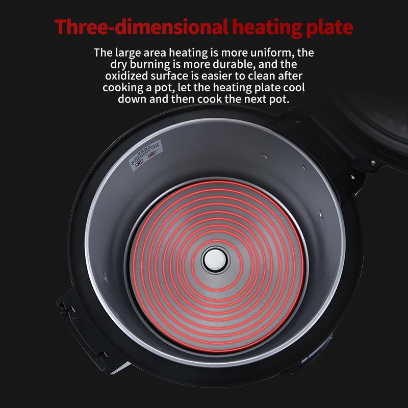 10L Big Size Electric Rice Cooker Big Size Commercial Rice Cooker Deluxe Rice Cooker 3d Heating Keep Warm Function