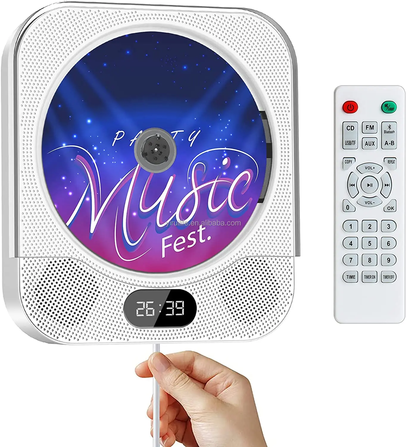 Настенный cd-проигрыватель с Bluetooth CD-проигрыватель MP3