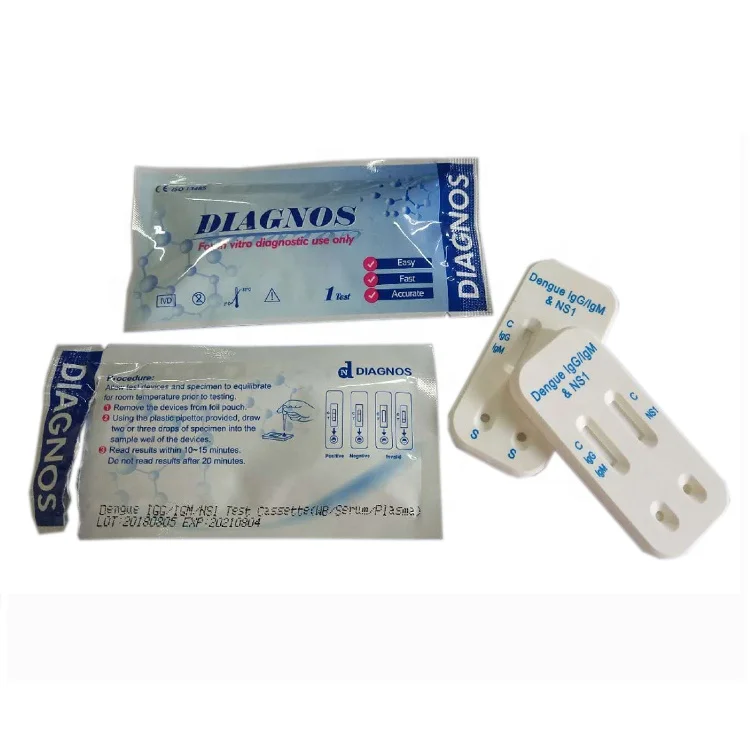 Рекламная акция! Камбоджа Лаос быстрый тест Денге NS1 антиген самотестирующийся комплект оптом