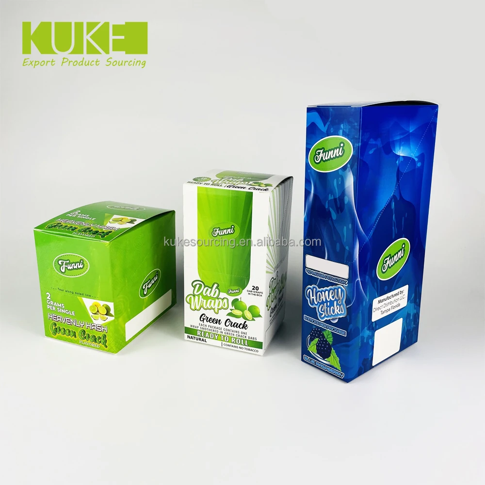 Retail Printed Snacks Cardboard Display Box Customized Corrugated Carton Gummy Paper Box