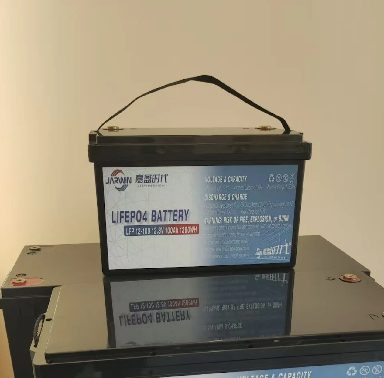Аккумуляторная батарея LiFePO4 12 8 V 50Ah для солнечных RV морских и резервных источников питания надежная свинцово-кислотная Замена