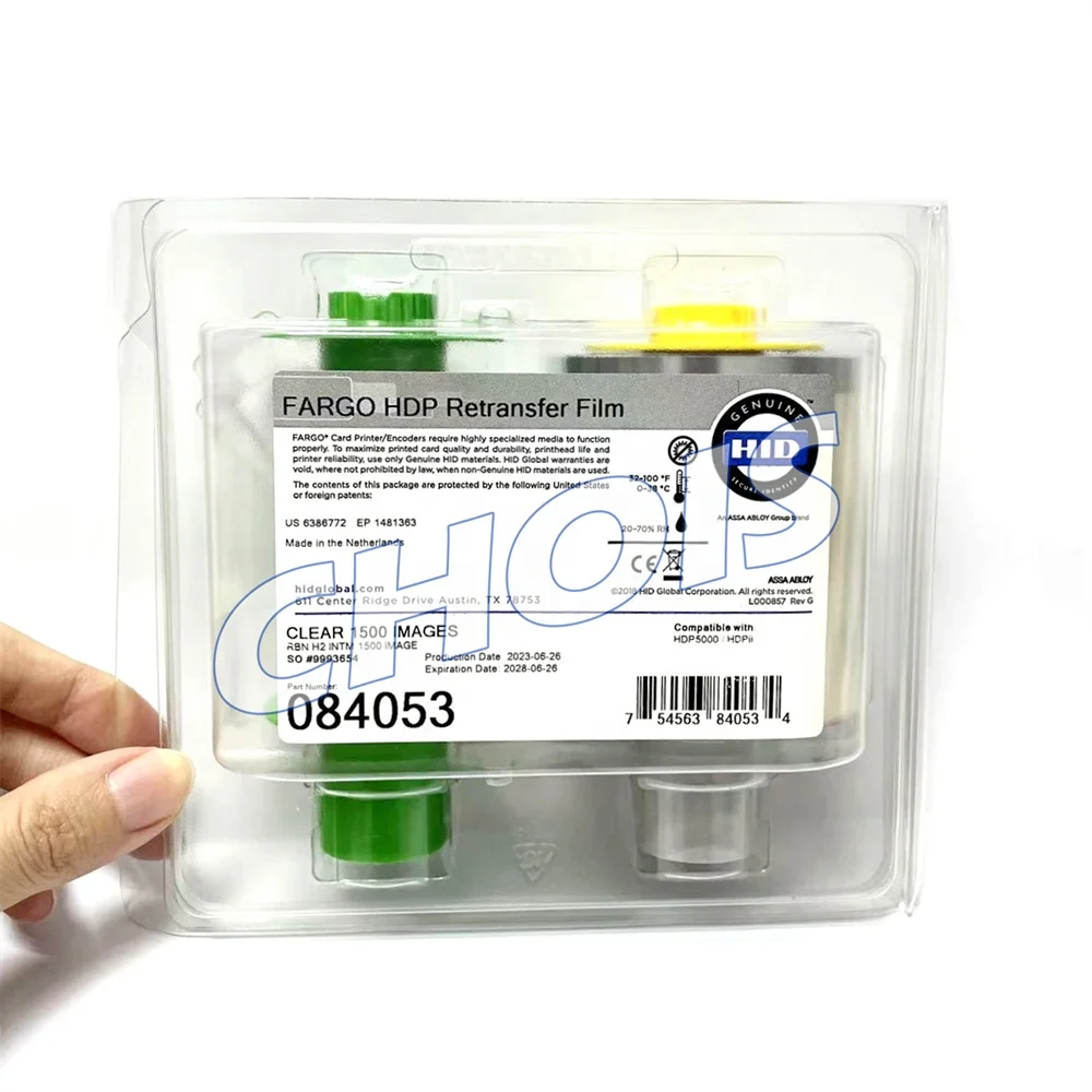 Original Fargo84053 Ribbon HDP5000 Retransfer Film 084053(84053)