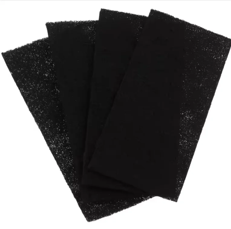 Factory Supplier Air Purifier Filter Raw Material Activated Carbon Cloth Foam Pad Roll