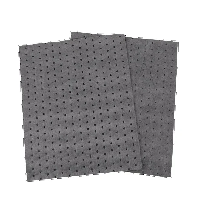 Wholesale Cheap Price Control Spill Oil Absorbent Mat Polypropylene Oil Absorbent Pad