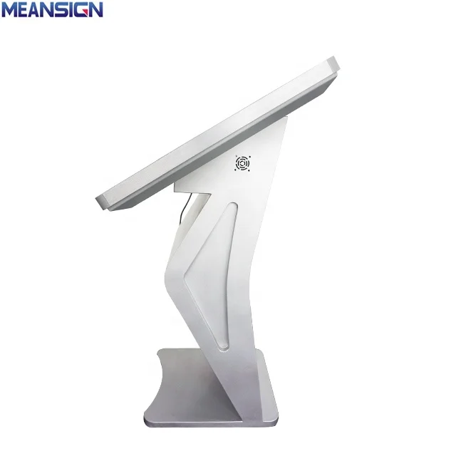 Free Standing Android Digital Multi Touch Screen All In One PC Information Kiosk Indoor