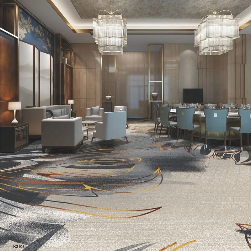 Haima Carpet Custom Commercial 5 Star Hotel Wall to Wall Carpet Hotel