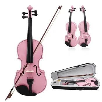 High-grade cheap prices professional stylish violin 4/4 with various colors