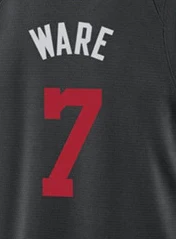 2023-2024 New Miami Black Printed 7 Kyle Lowry 13 Bam Adebayo 14 Tyler Herro 22 Butler Basketball Jersey