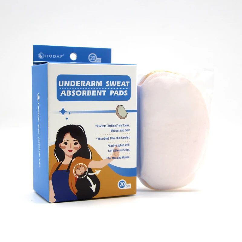 Fight Hyperhidrosis Underarm Sweat Pads Armpit Sweat Pads for women and men.