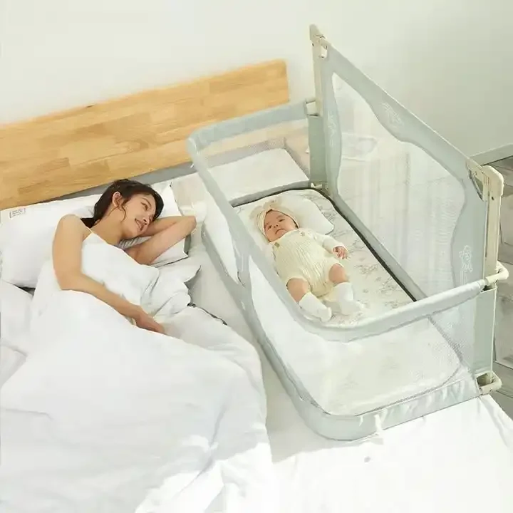 High Quality Baby Safety Playpen In Bed Child Sleep Protector Guardrail