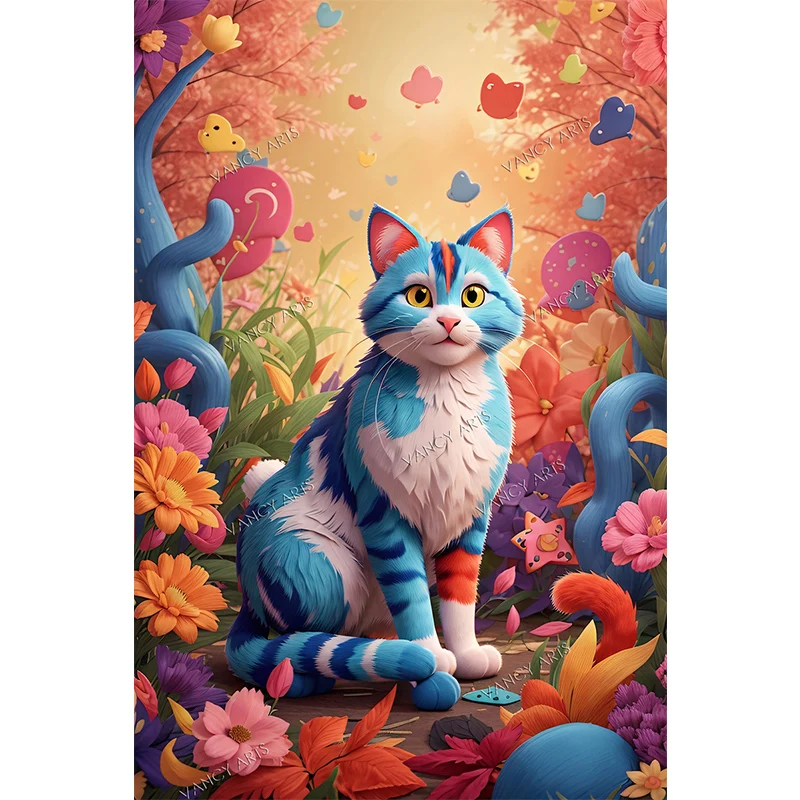 5D Diamond Art Paint with Gemstone Art Painting Kit Diamond Painting Kits for Adults DIY for Home Wall Decor Gifts