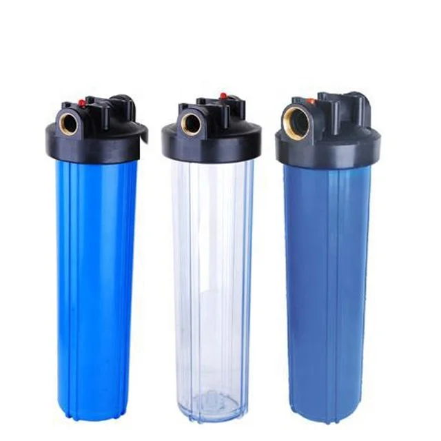 competitive price plastic water cartridge filter housing big blue jumbo 10 20 30 inch pre clear water filter housing