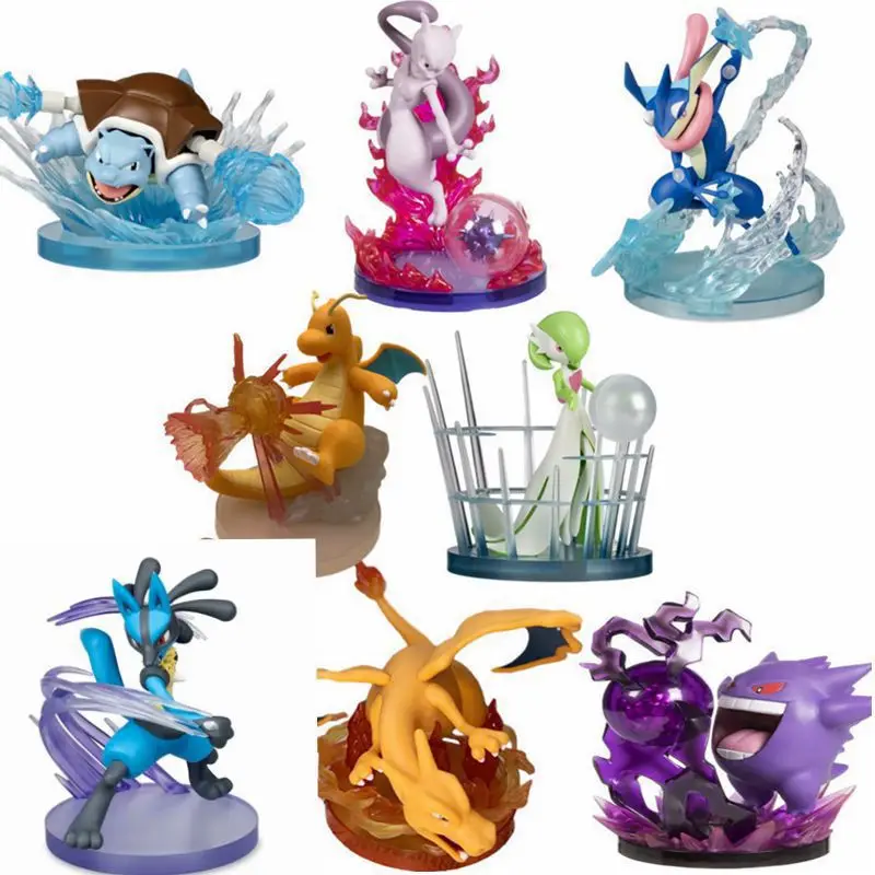 Pokmon Fire-breathing Dragon Water Arrow Turtle Jiaga Endure Frog Sha Naiduo Queen Super Dream Geng Ghost Special Effects