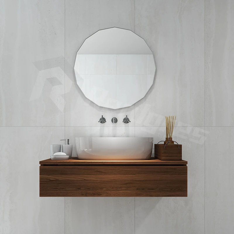 Realgres Travertine Stone Floor Terrace Tile Decorative Anti Slip Resistant Rustic Porcelain Tiles