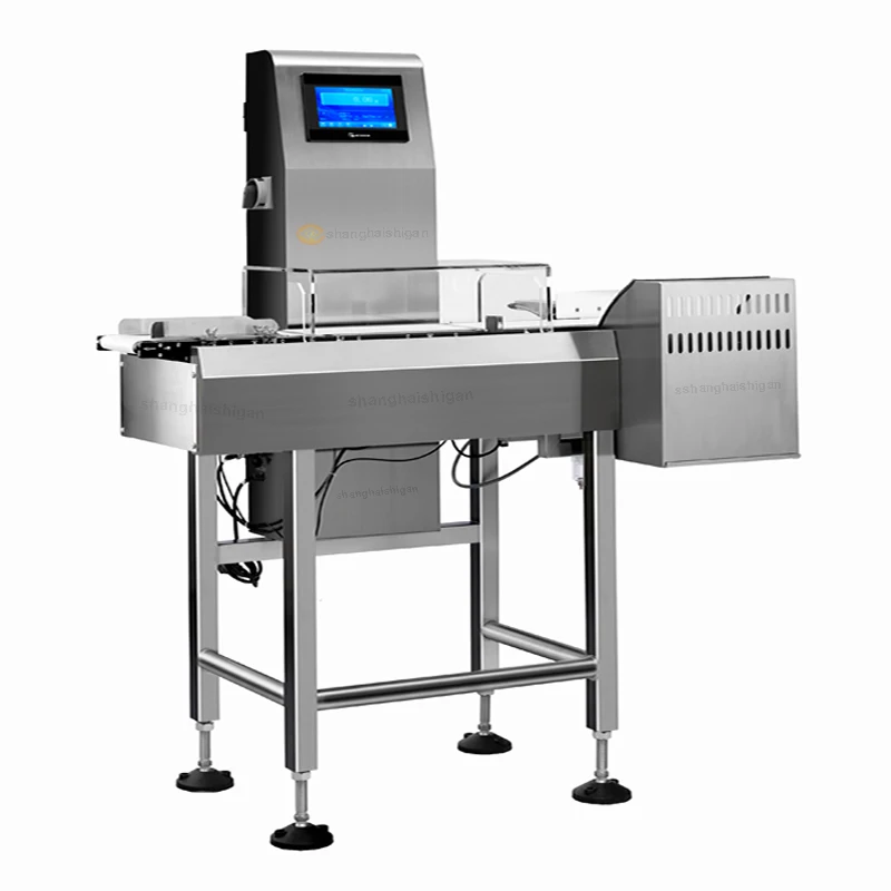 Food Check Weigher Machine Weight Checking Machine High Accuracy and High Speed Checkweigher Machine