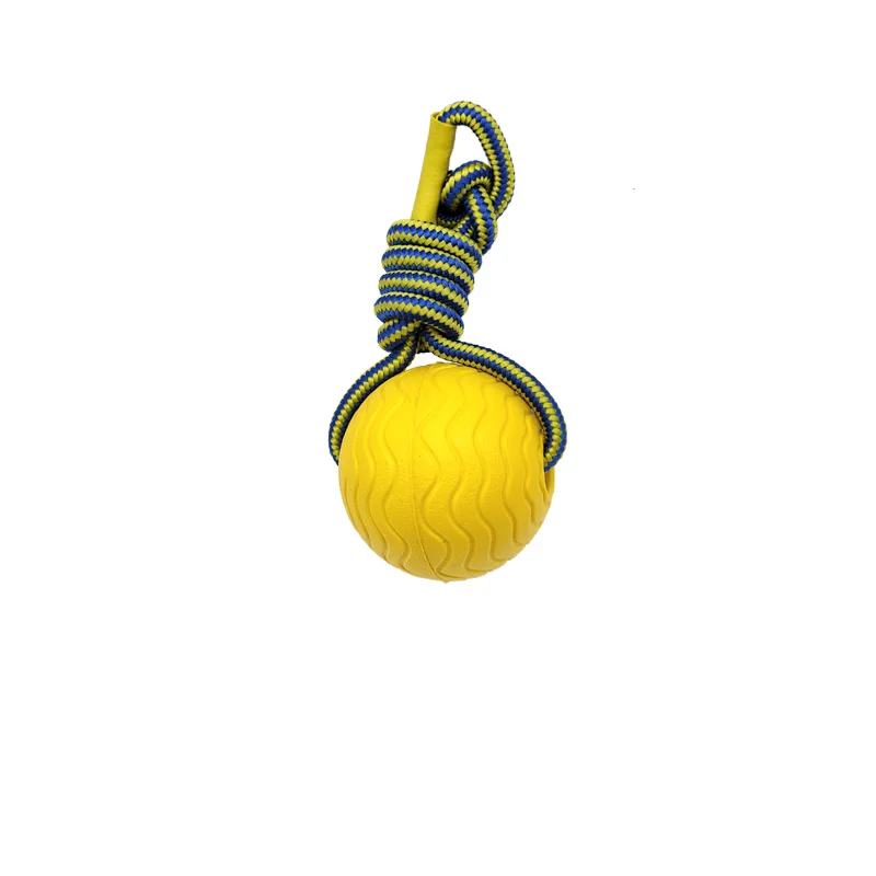 Pet Interactive Outdoor Fitness Training Toys EVA Dog Chew Ball Toys Pet Summer Floating Toy