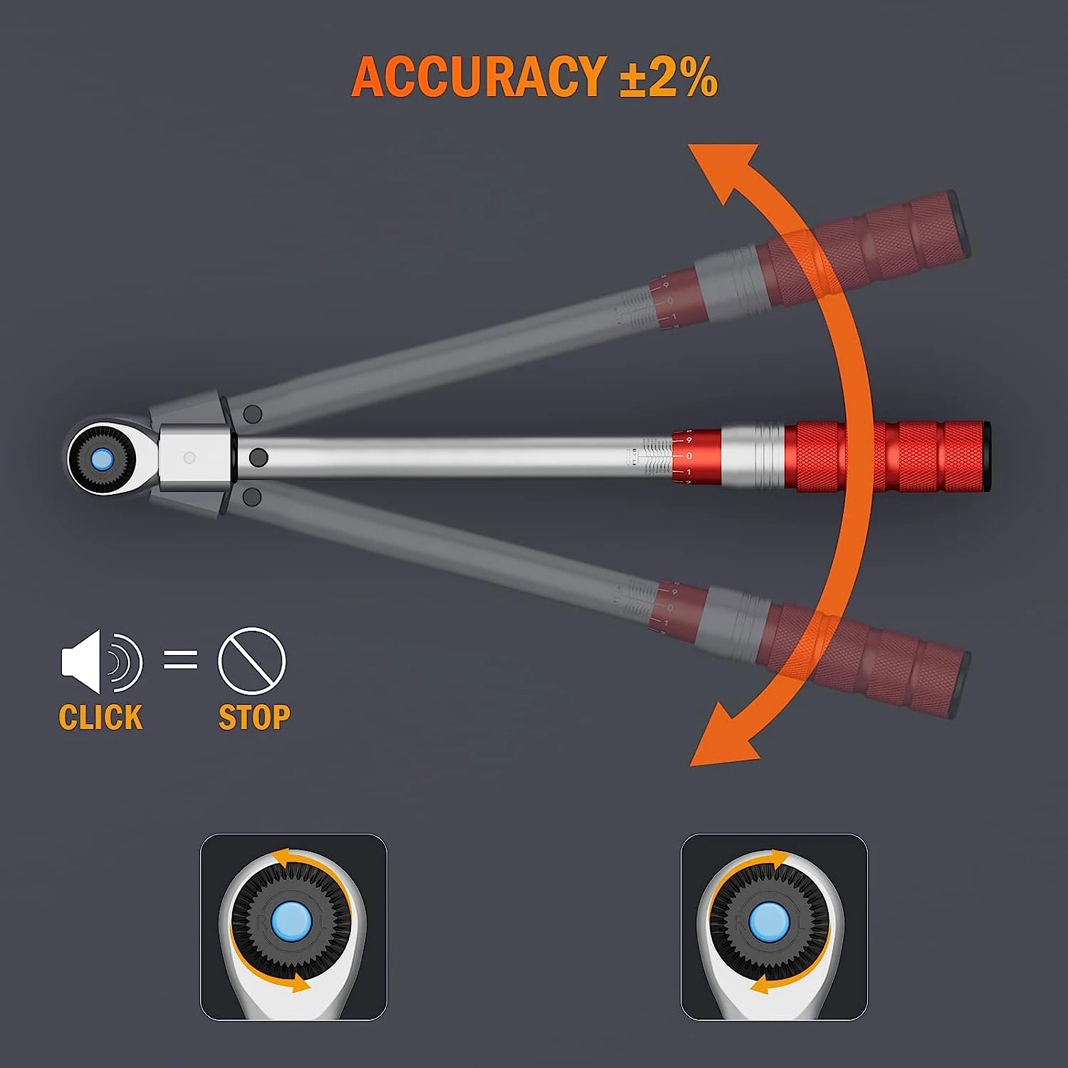 Manual Wholesale Torque Bicycle Repair Tools Set Super Torque Mini Set Wrench  with Interchangeable Jaw & Ratchet Head