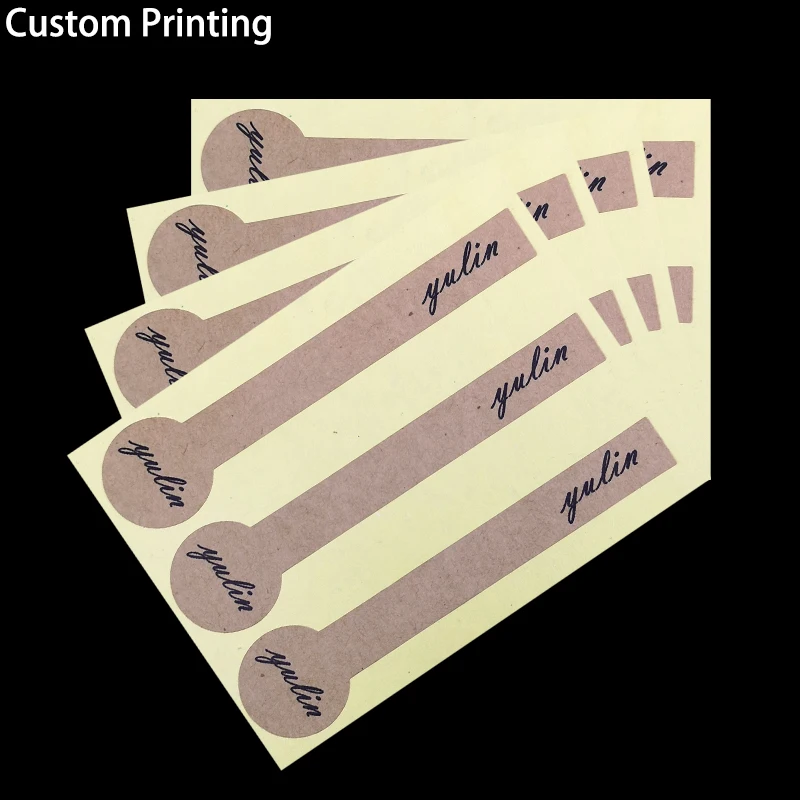Custom Print Making QY Homemade Labels Honey Jam Jar Bottle Packaging Sealing Labels