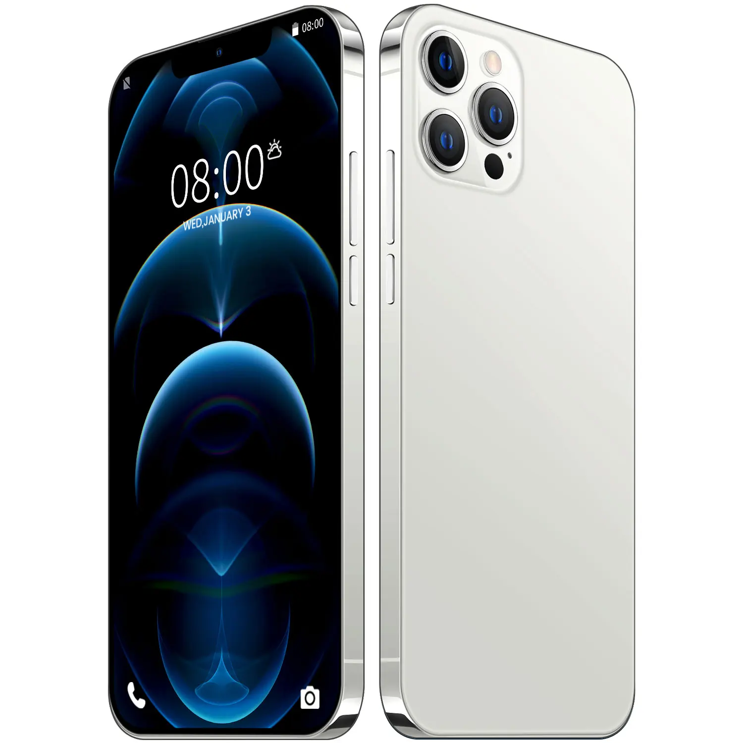 
New Design ip12 pro 6.7inch 8G+256G oem smartphone 4g CDMA Mobile Phones 4g smartphone low price 