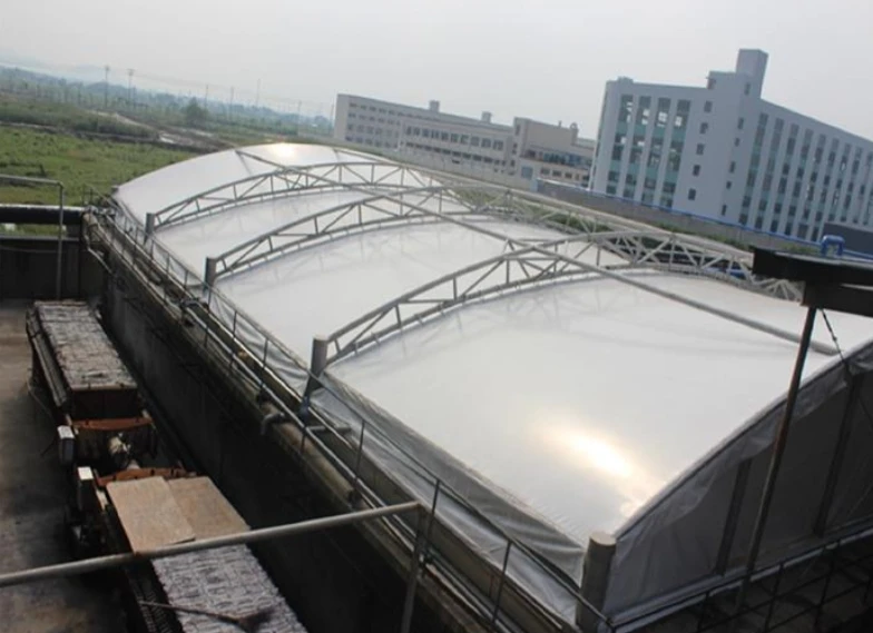 Sedimentation Tank Odor Collection Hood Biochemical Tank Treating Pond Cover Reaction Tank Treating Pond Cover