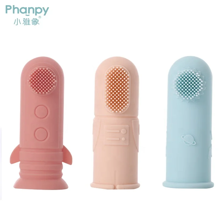 PH719481 Factory Direct Children Finger Toothbrush Silicone