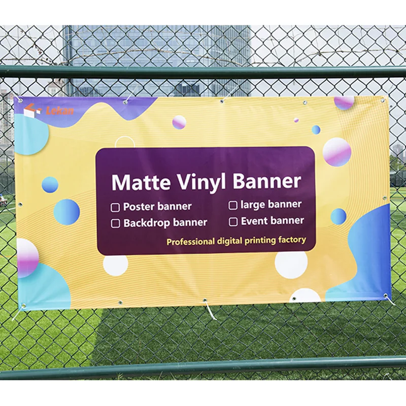 Outdoor Street Pvc Vinyl Banner Advertising Custom Design Digital Printing Outdoor Advertising Pvc Flex Banner Printing