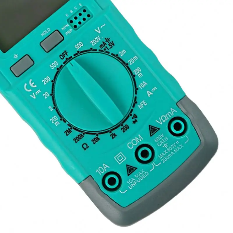 Mini Digital Multimeter 6000 Counts AC/DC Voltage Current Tester