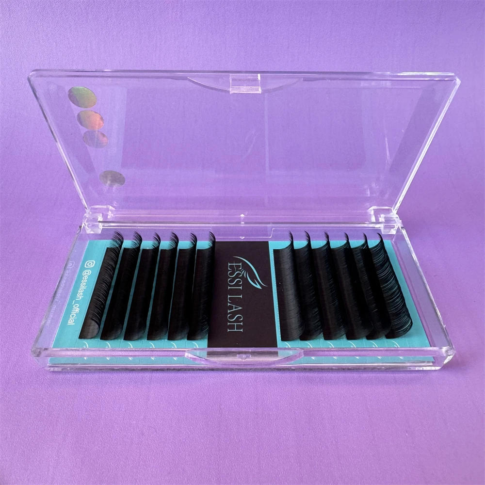 pesta as Customizable eyelash extension 0.03 fluffy easy fan lashes tray Volume Lash Extensions