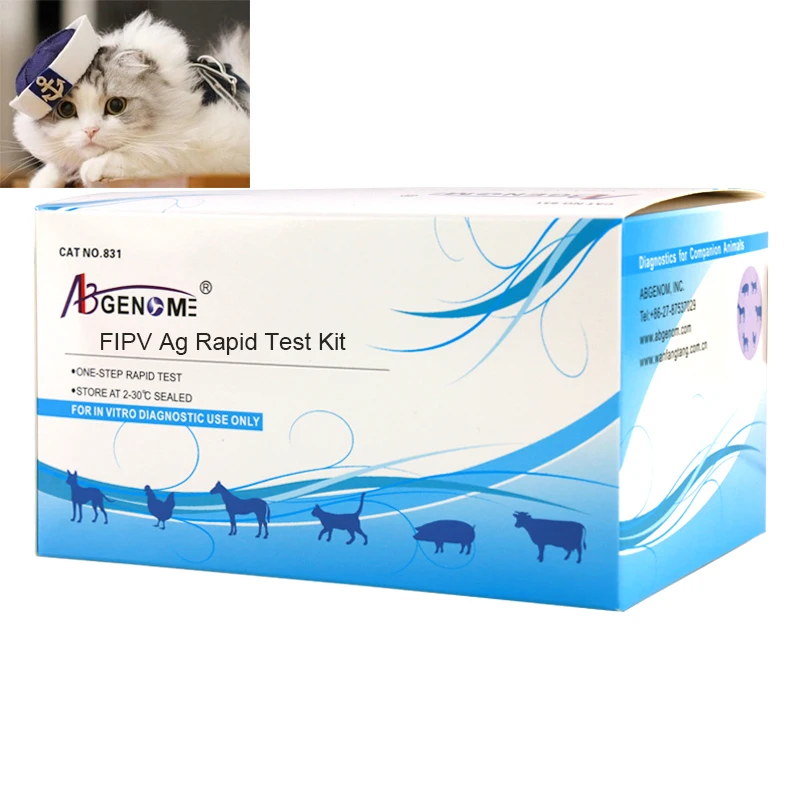 Antigen Test Kit  FIPV Ag Rapid Test Kit Feline Infectious Peritonitis Test
