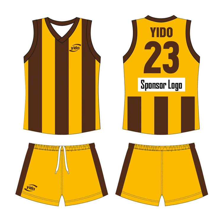 Popular Custom AFL Guernseys Shorts Set Teamwear Sublimation AFL Jersey Jumpers