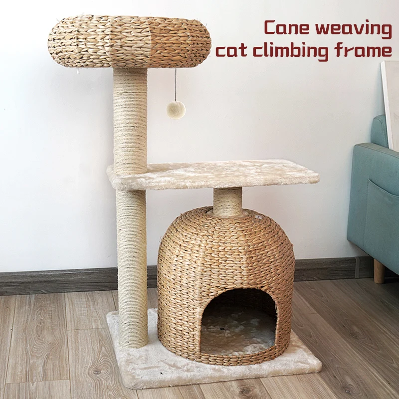Durable Eco-friendly Happy Pet Cat Tree House