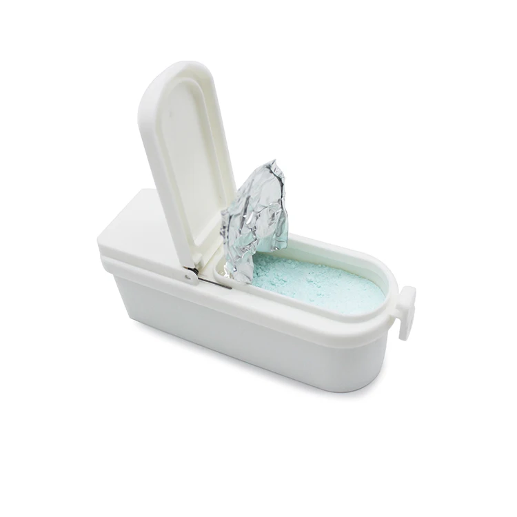 Белый отбеливающий порошок с мятным вкусом, 40 г, с частной этикеткой