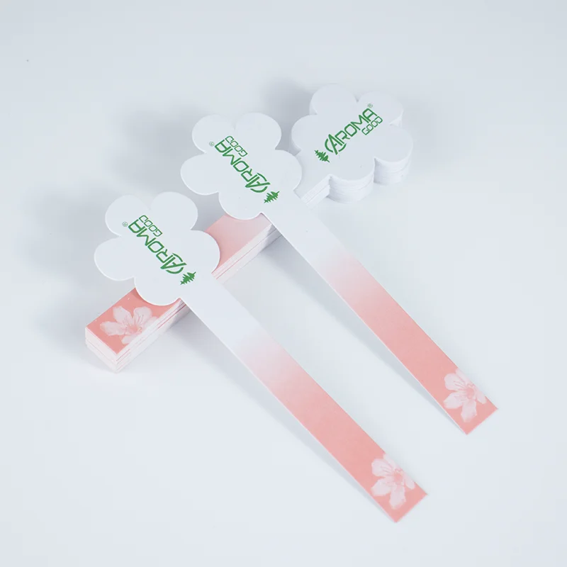 Incense paper Brand new customized design perfume test paper perfume test strips