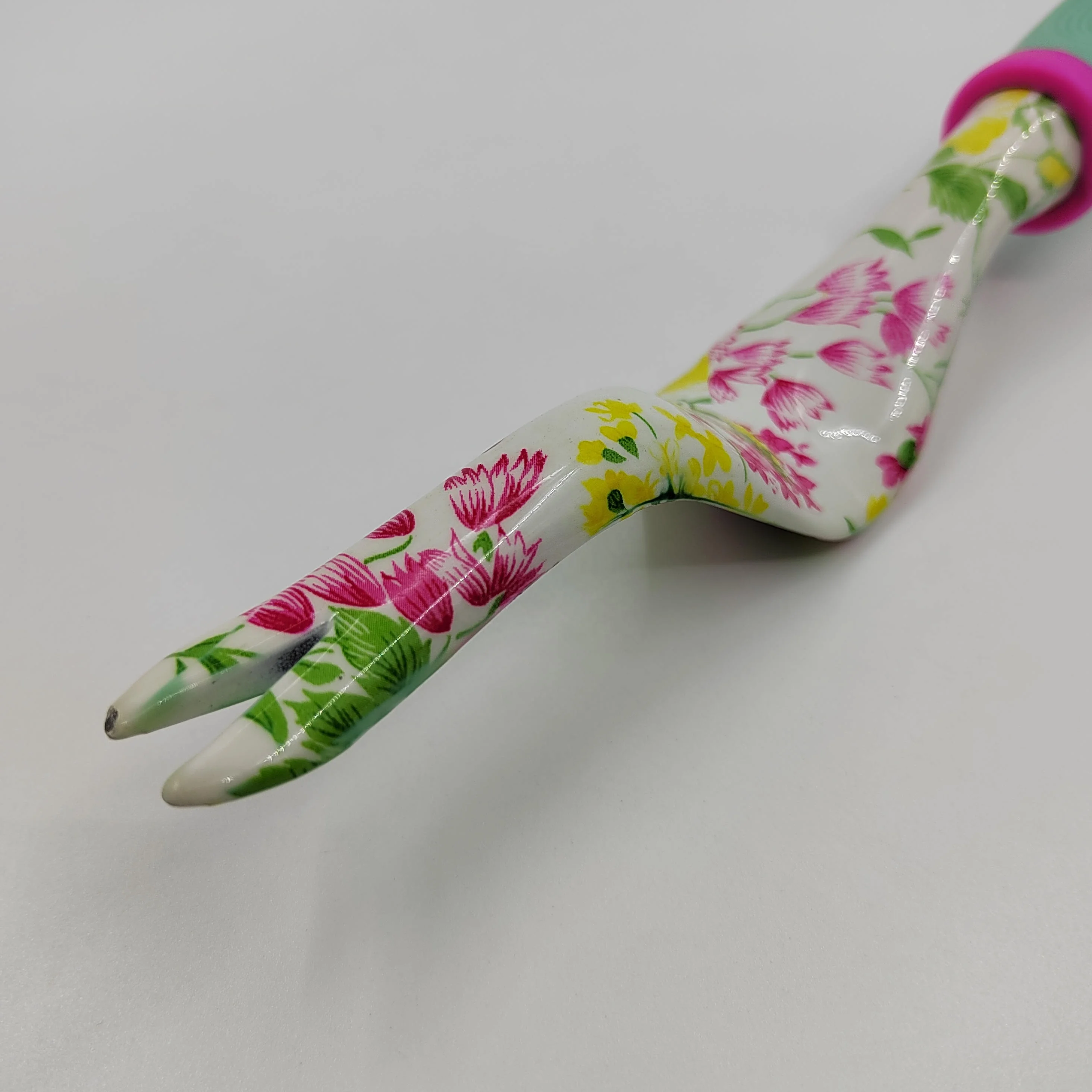 Light Weight Floral Ceramics Like Printed Gardening Tools Kit Trowel Transplanter Weeder Rake Cultivator Customizable