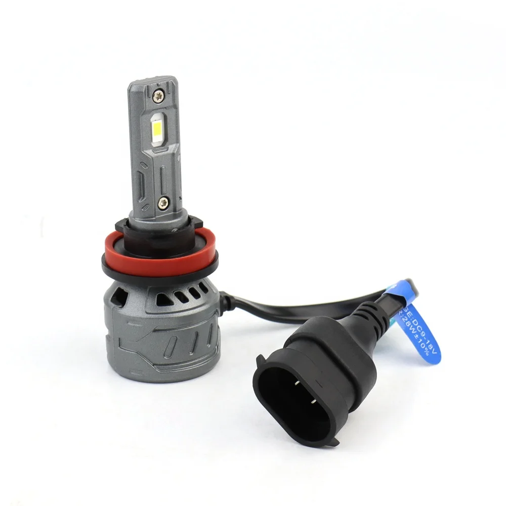 Lanseko incredible prices cheapest 5000LM P1 H11 led headlight with fan auto car led light bulb