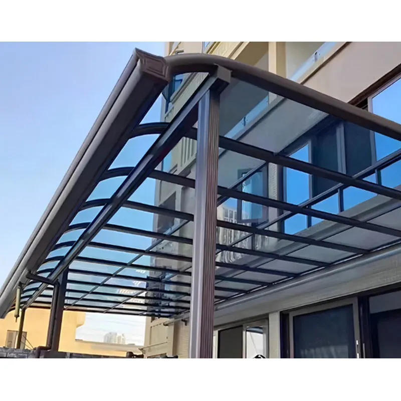 Custom Aluminum Alloy Waterproof Garden Awnings Awning Rain Cover