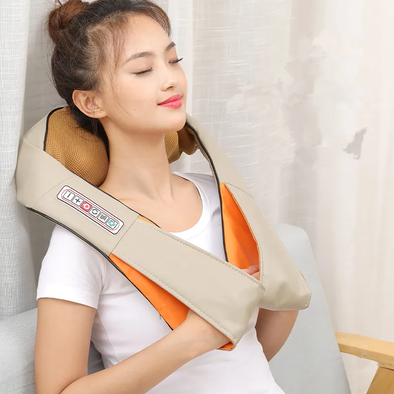Excellent quality portable shoulder kneading cervical neck massage shawl wireless