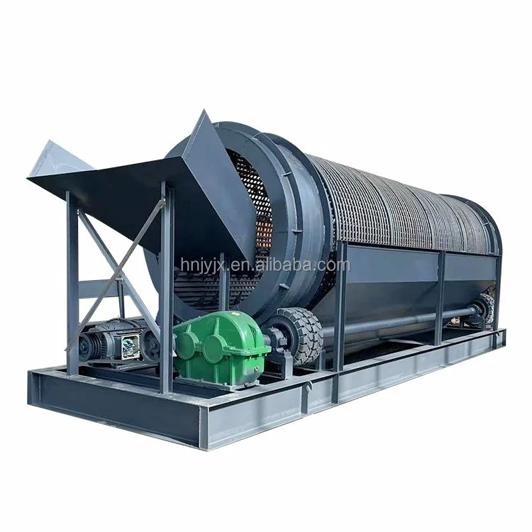 Manufacturer Sales Gts1530 Trommel Screener Stone Soil Aggregates Mining Drum Sand Screen Equipment For Sale