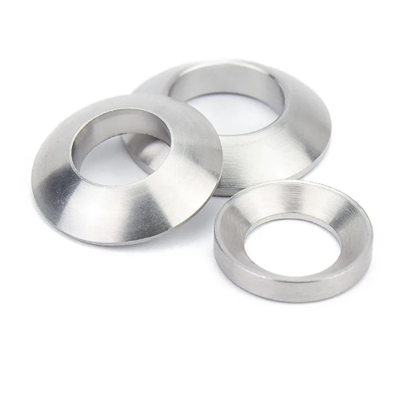 Hot Sale Stainless Steel 304 316 2205 2507 32750 32760Spherical Washer and Taper Washer DIN6319  Metric Leveling Washers M6-M48