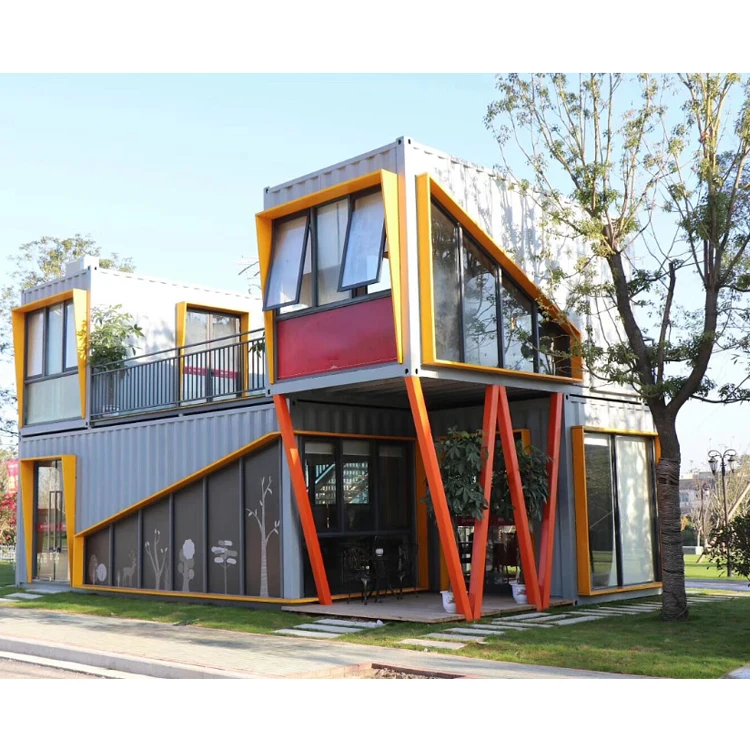 Competitive price Chinese modular prefabricated house luxury 3 bedroom container homes 40ft luxury house