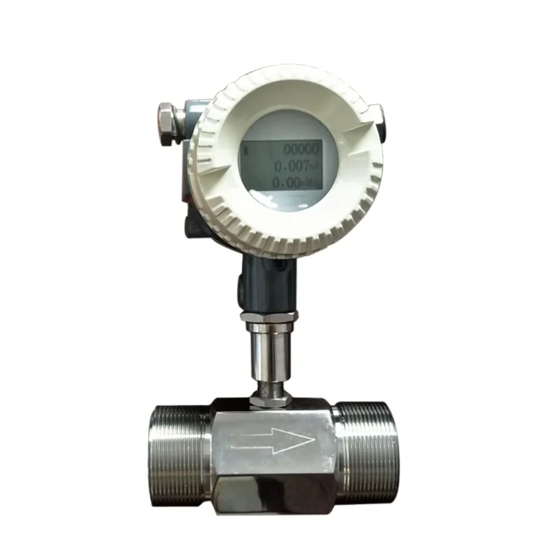 digital diesel flow meter fuel oil turbine flow meter
