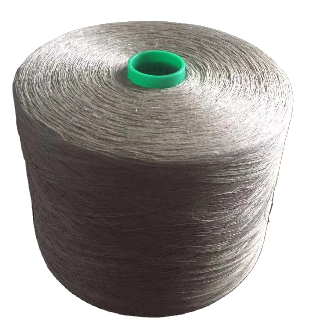 
Ring spun pure 100% linen knitting yarn for weaving  (1600206000519)