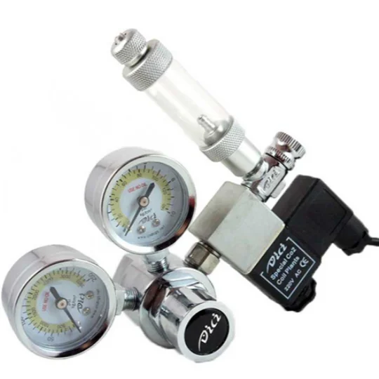 Good Quality Sell Well Aquarium Co2 Pressure Gas Reduced Co2 Regulator For Aquarium