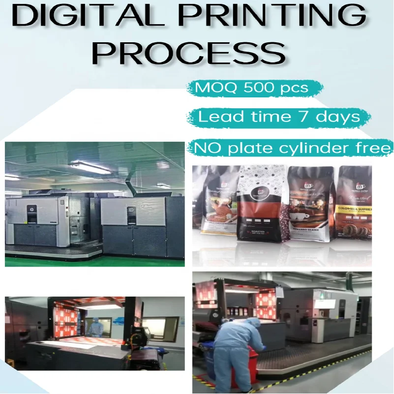 Custom Printed Large Size Block Bottom Ziplock horse food Fish Feed bags