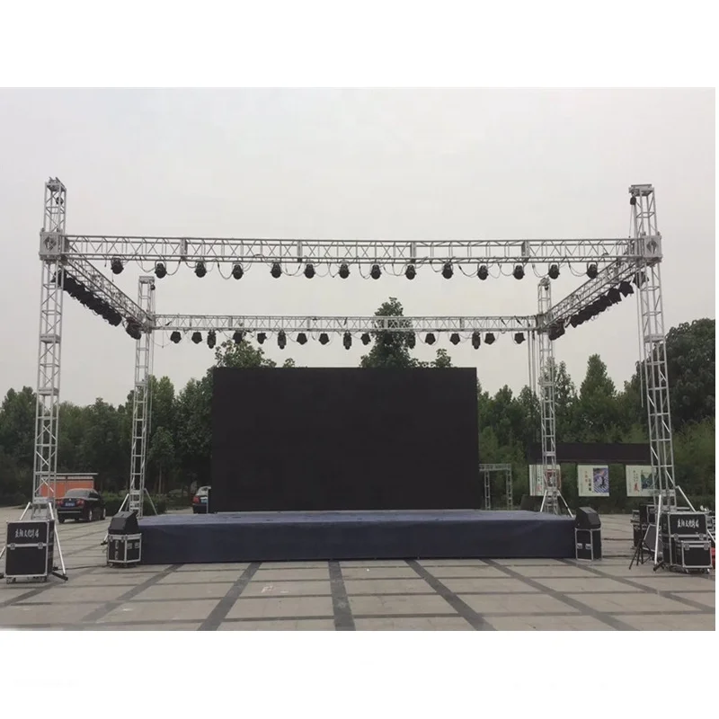 Outdoor Aluminum Event Mobile stage color concert podium assemble stage portable stage