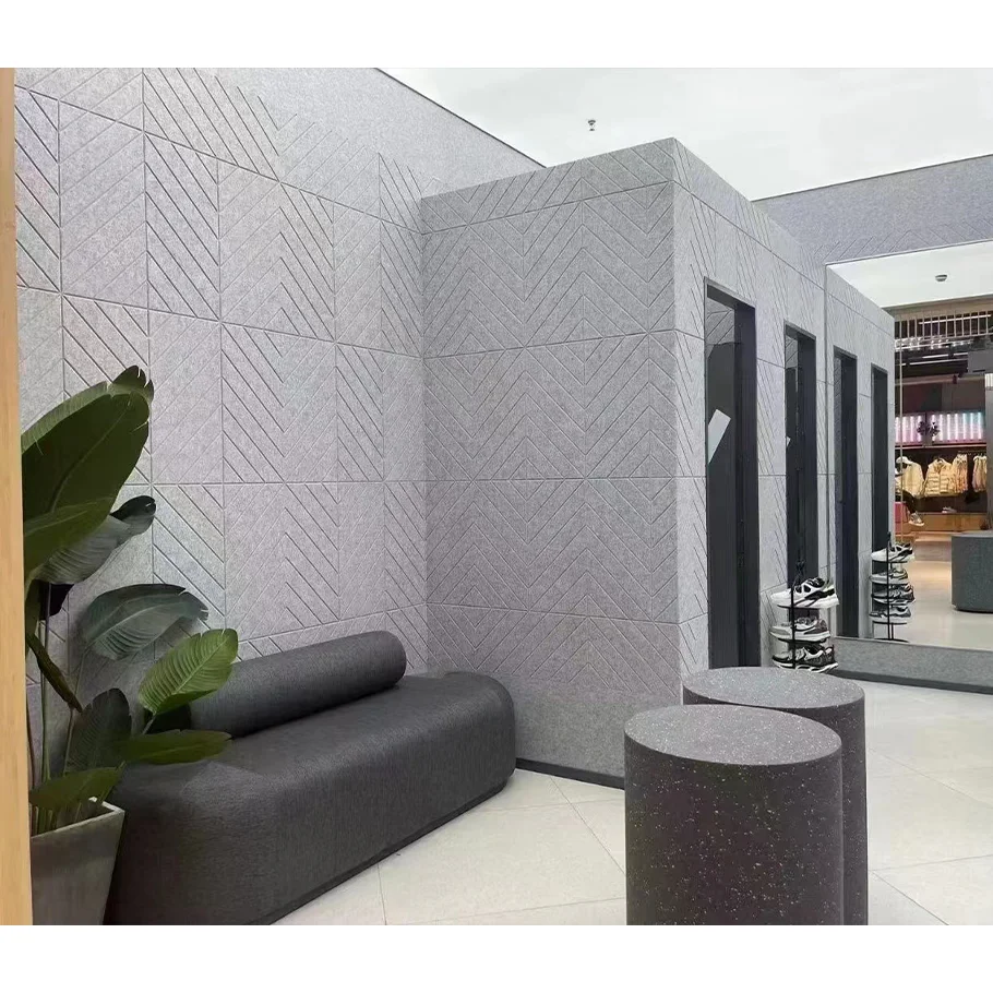 Hot Sell Highly Effective Decorative Polyester Fiber Acoustic Panel For Music Studio