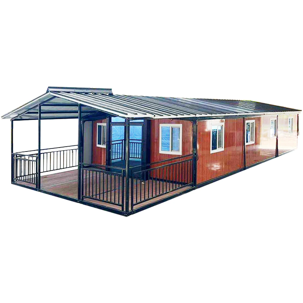 Various size designs with toilet 3 bedroom with bathroom 20ft 40ft folding detachable expendable container home modular house